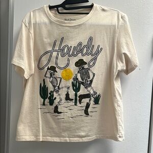 Chaser Women's Cream Graphic Tee